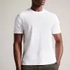 Ted Baker Wilkin Short Sleeved Branded White T-Shirt