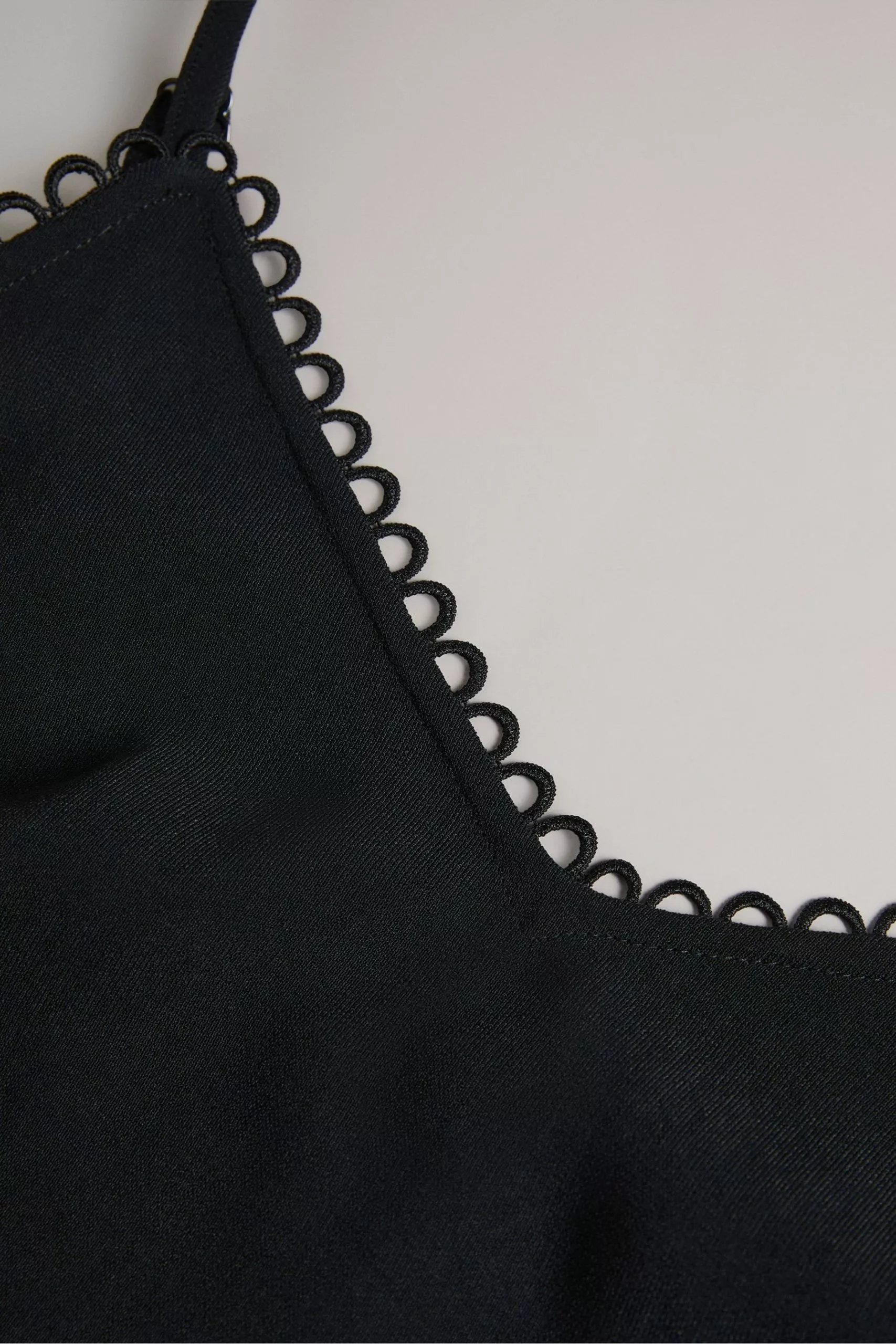 Ted Baker Andreno Black Strappy Cami With Rouleaux Trims - Image 6