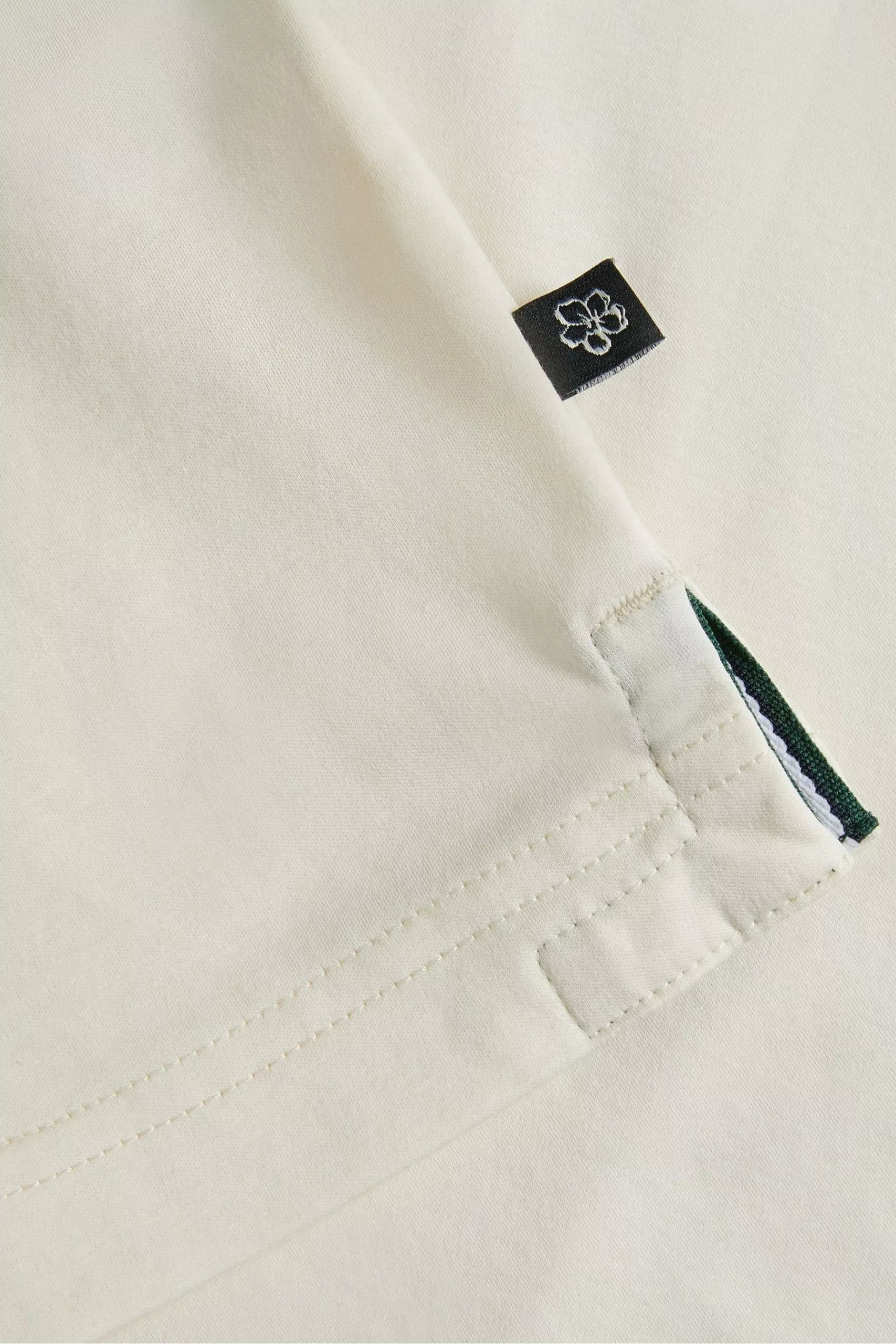 Ted Baker Zeiter Ecru Cream Short Sleeved Slim Soft Touch Polo Shirt - Image 5