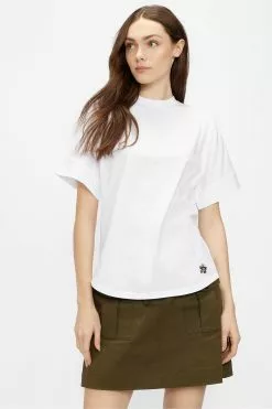 Ted Baker White Erisana Easy Fit Grown Up Sleeve T-Shirt
