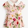 Baker By Ted Baker Pink Floral Ponte Dress