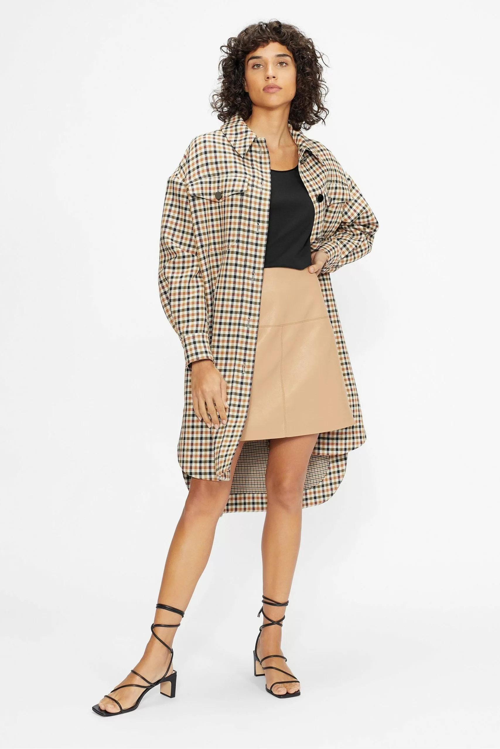 Ted Baker Black Miarna V-Neck Easy Fit T-Shirt - Image 2