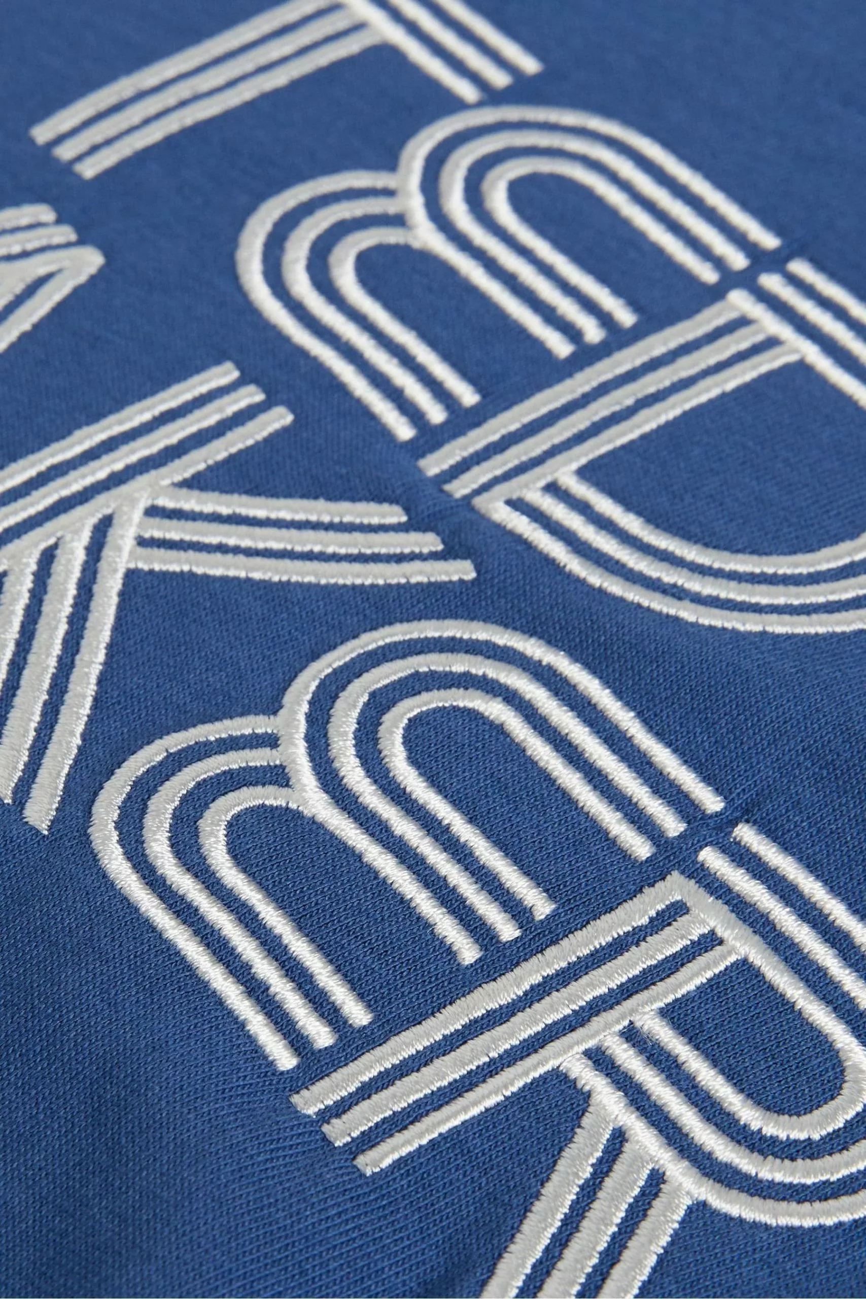 Ted Baker Blue Kenedy Short Sleeved Regular Fit Branded T-Shirt - Image 5