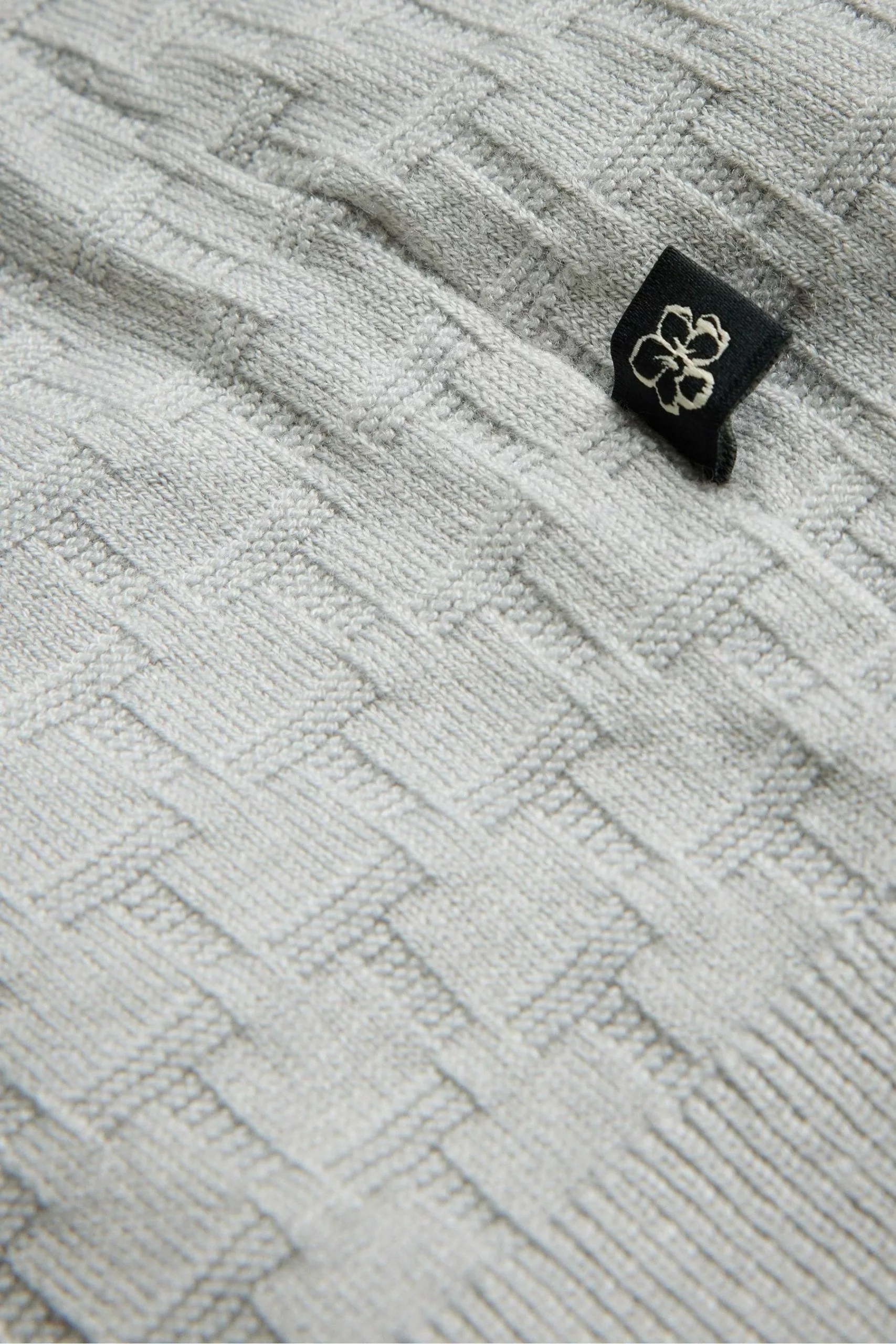 Ted Baker Mahana Light Grey Ss Regular T Stitched Polo Shirt - Image 5