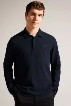 Ted Baker Blue Regular Fit Polo Shirt