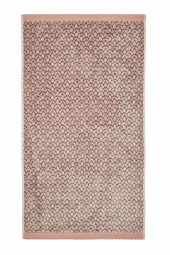 Ted Baker Wave Geo Cotton And TENCEL™ Mix Velour Jacquard Towel