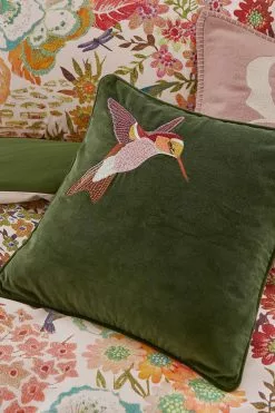 Ted Baker Retro Hummingbird Cushion