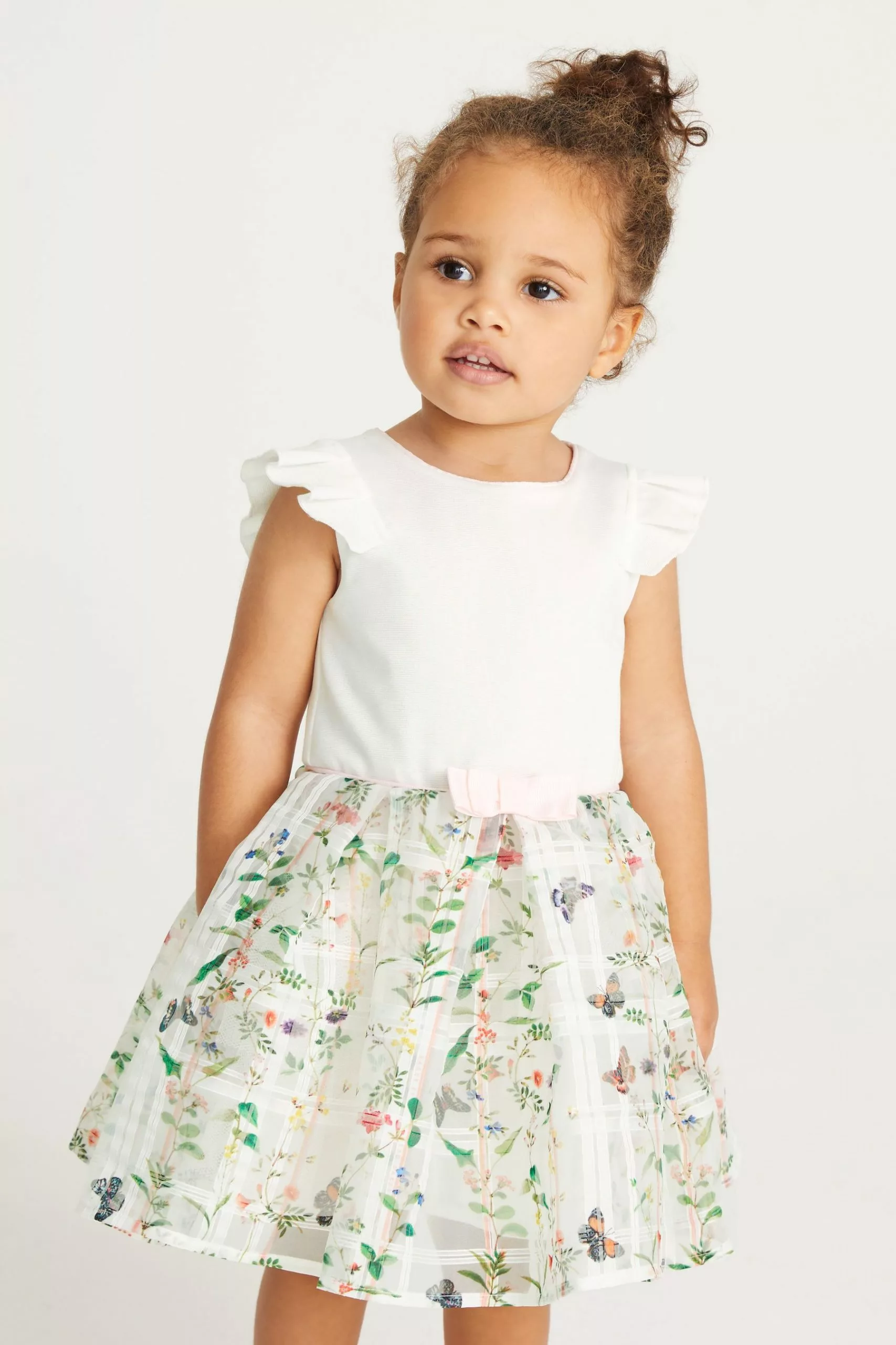 Baker By Ted Baker White Burnout Mockable Dress