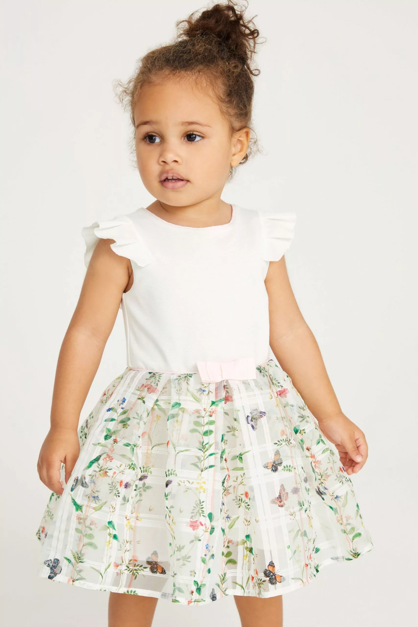 Baker By Ted Baker White Burnout Mockable Dress - Image 2