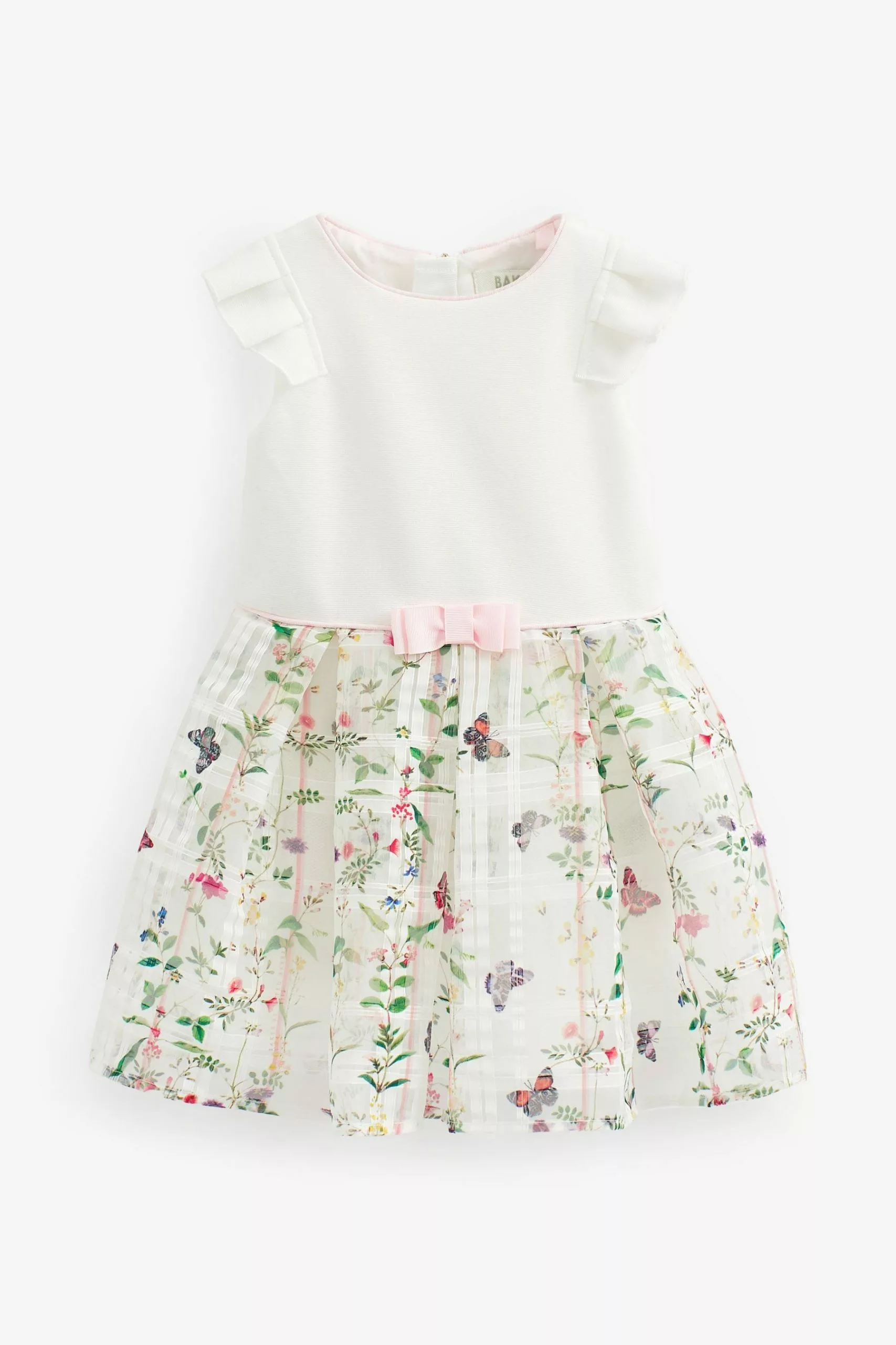 Baker By Ted Baker White Burnout Mockable Dress - Image 5