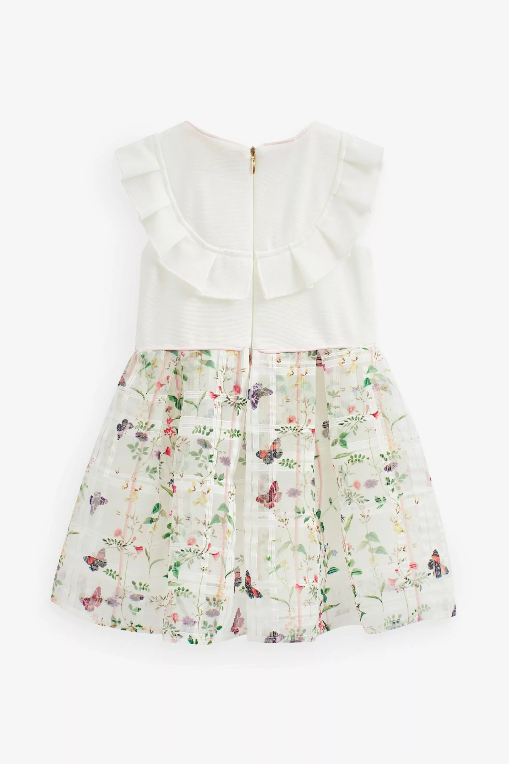 Baker By Ted Baker White Burnout Mockable Dress - Image 6