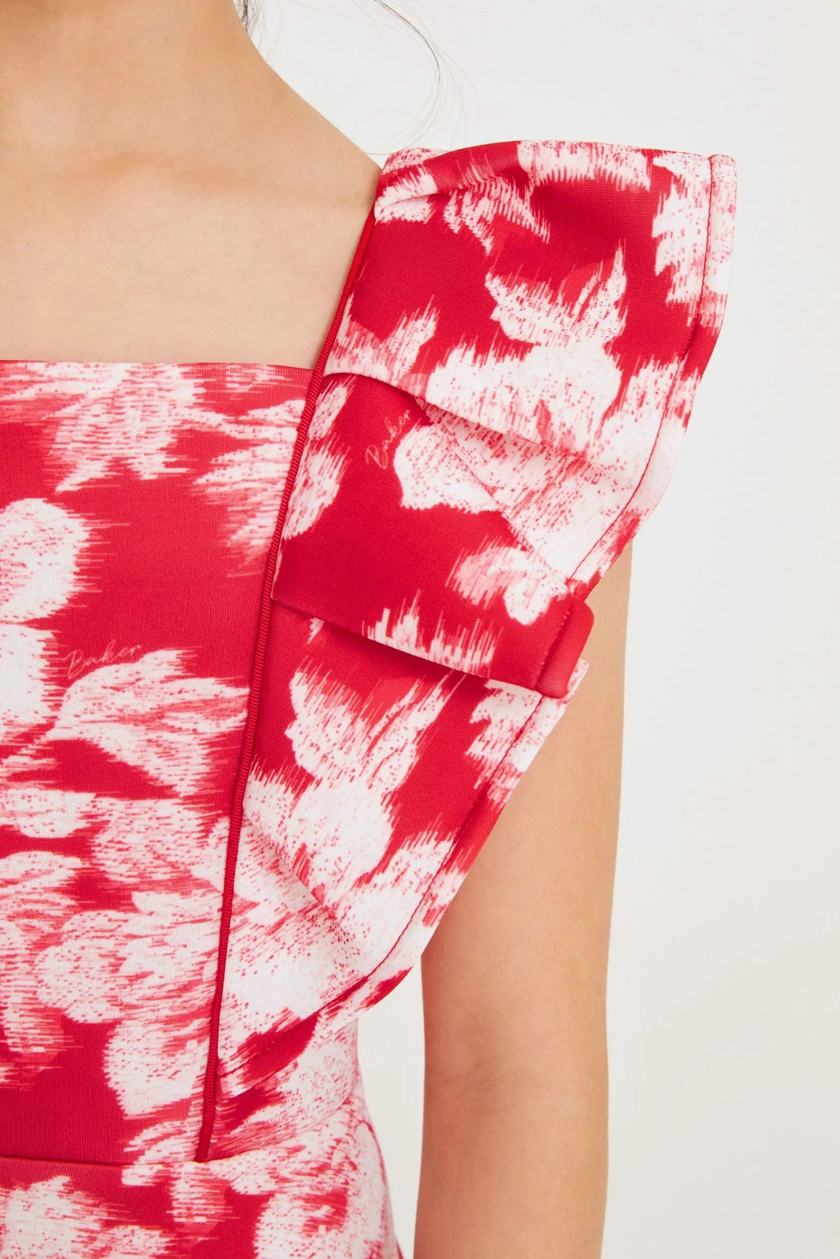 Baker By Ted Baker Glitch Print Scuba Dress - Image 4