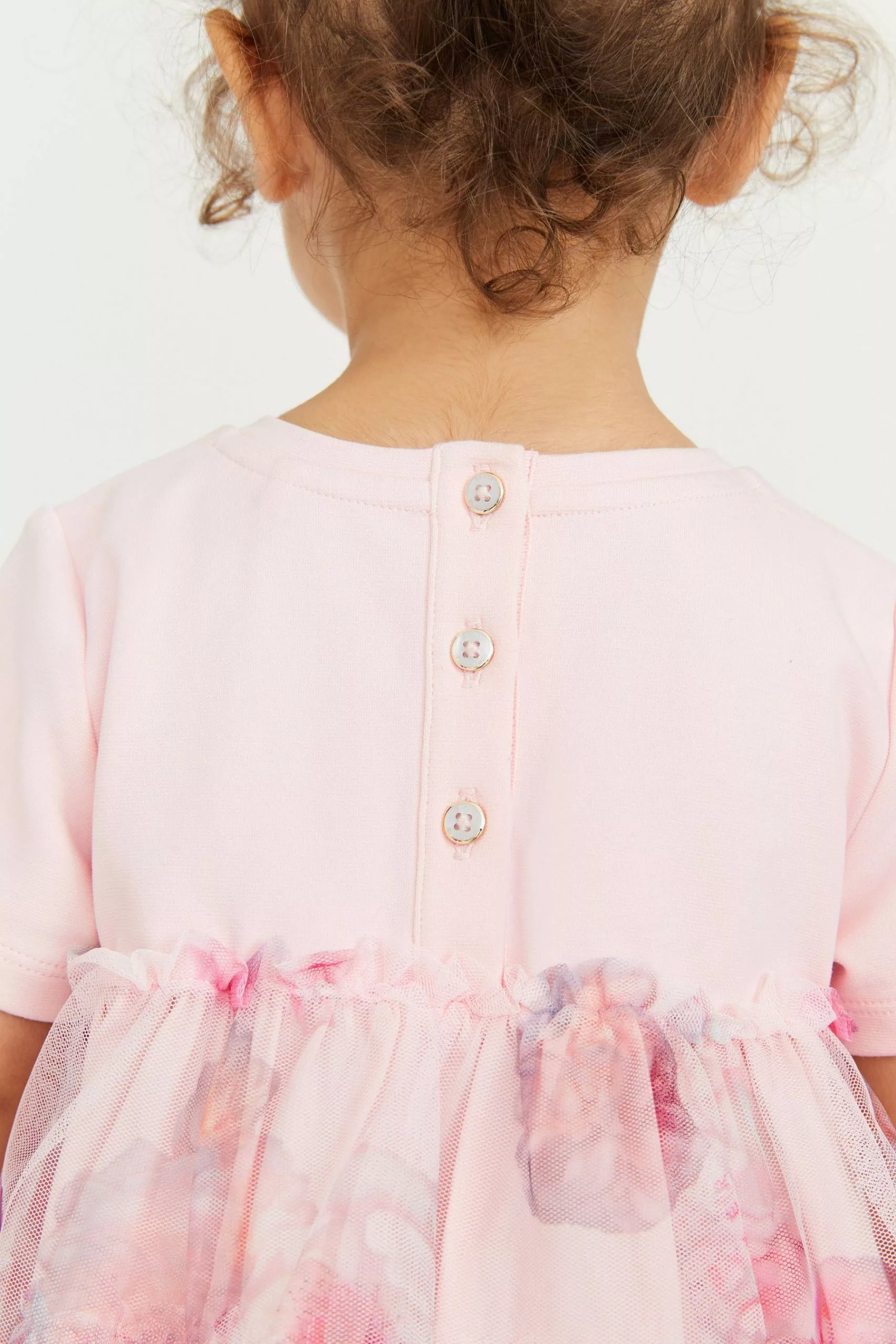 Baker By Ted Baker Pink Mesh Dress - Image 6