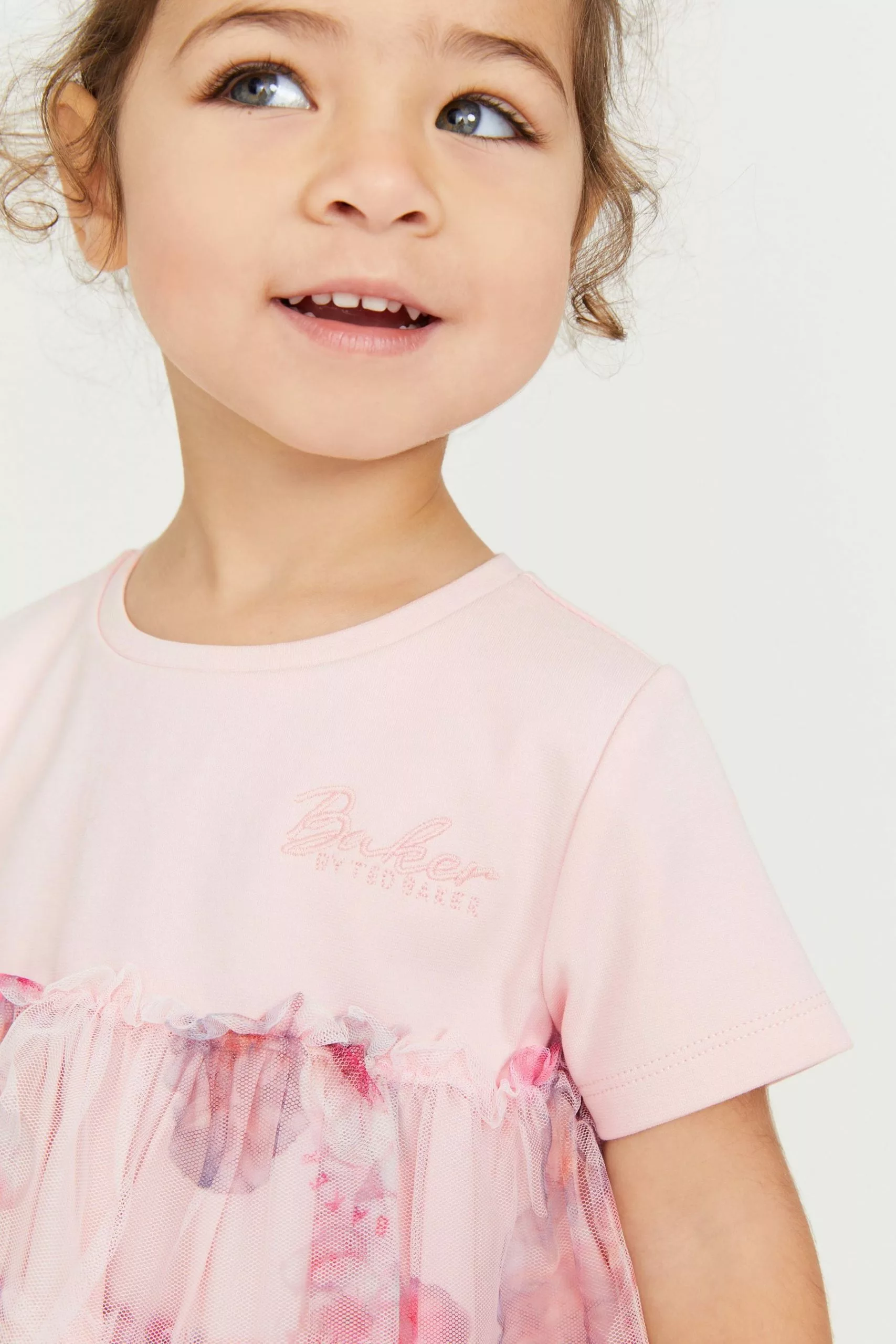 Baker By Ted Baker Pink Mesh Dress - Image 8