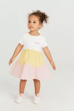 Baker By Ted Baker Pink Colourblock Dress