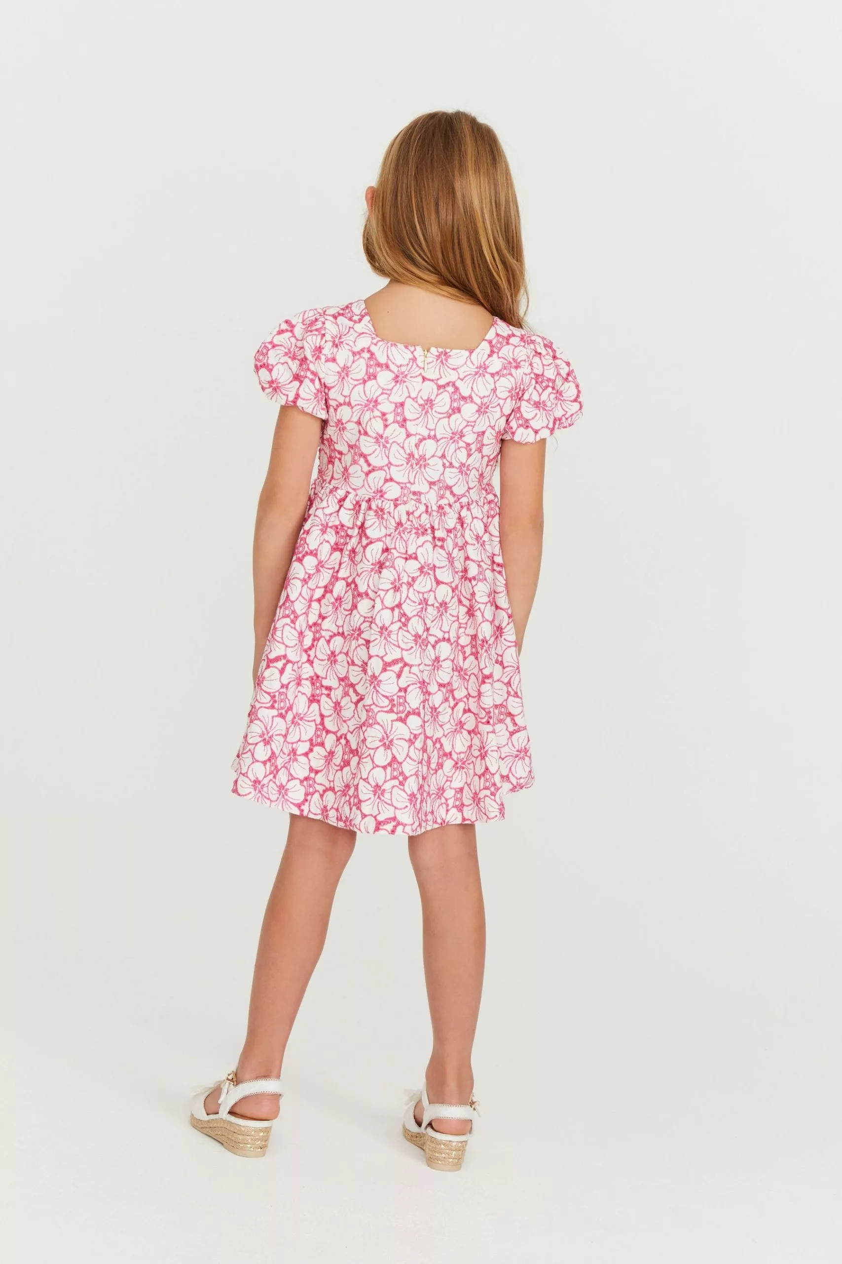 Baker By Ted Baker Pink Broderie Dress - Image 6