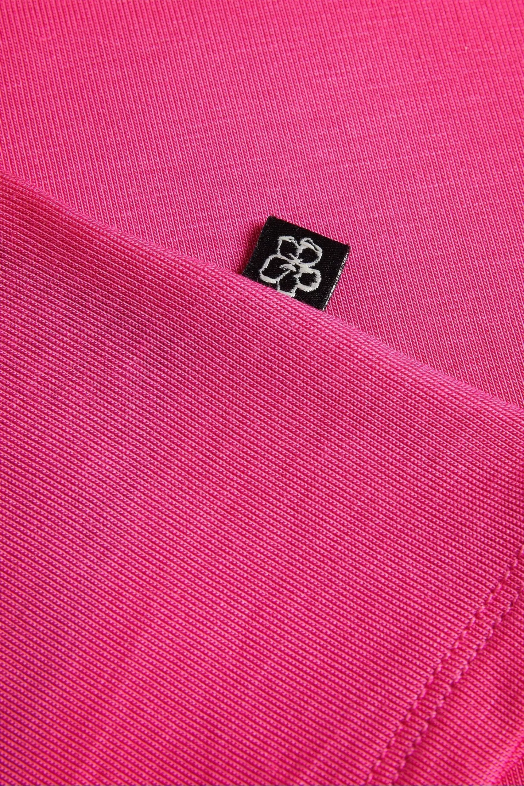 Ted Baker Red Eloria Twist Neck Fitted Top - Image 5