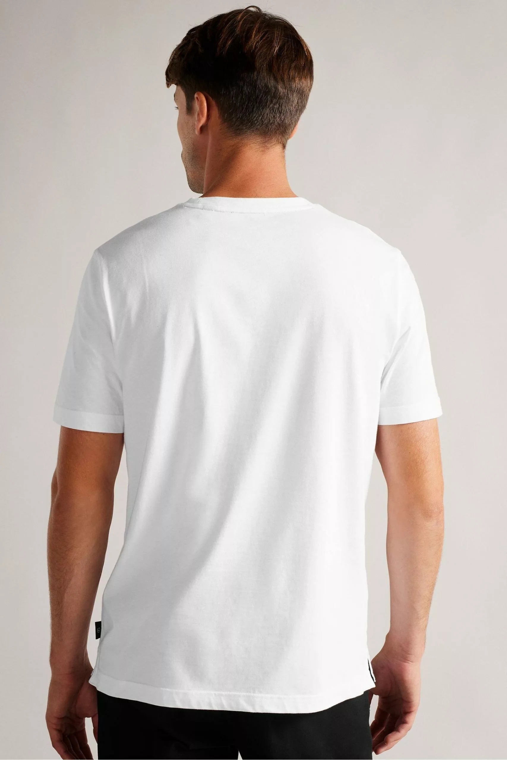 Ted Baker Regular Airie White Printed T-Shirt - Image 2