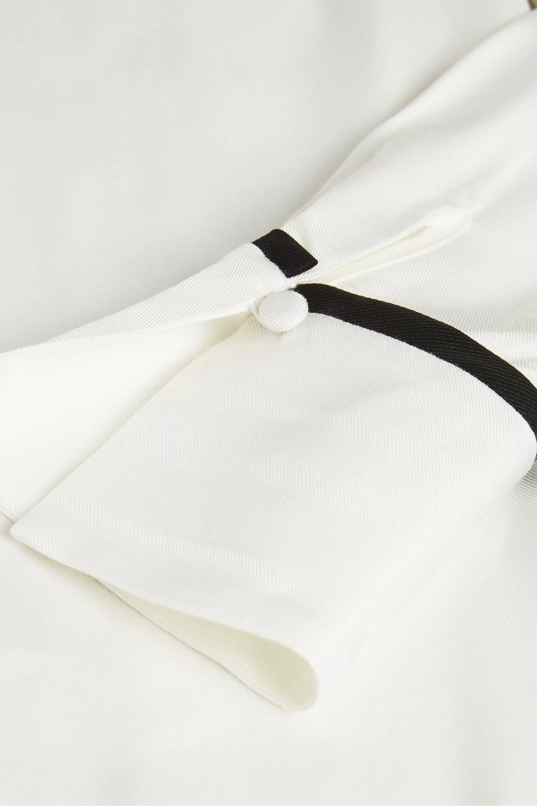 Ted Baker Serinia White Contrast Binding Blouse - Image 4