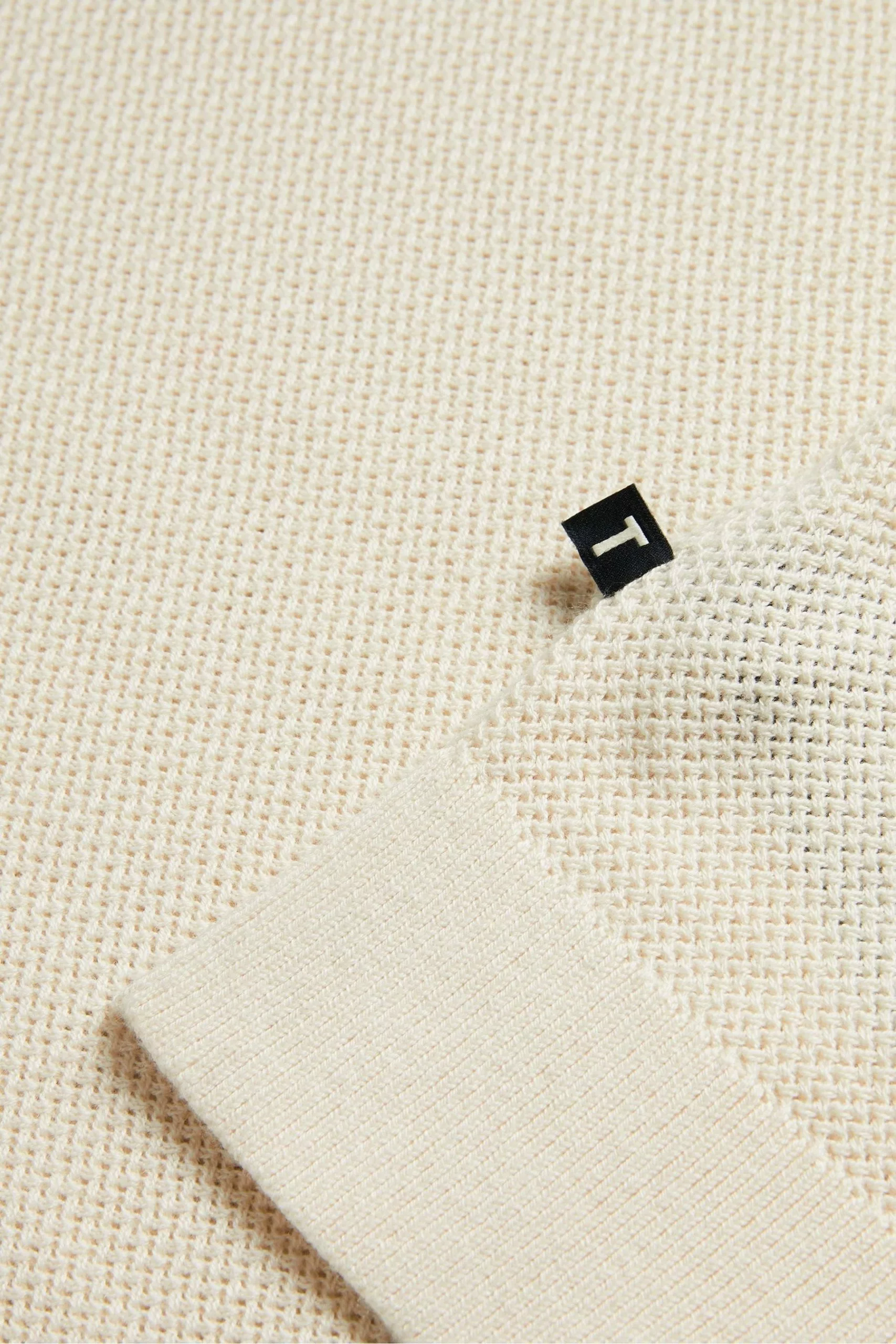 Ted Baker Imago Natural Regular Knitted Polo Shirt - Image 5