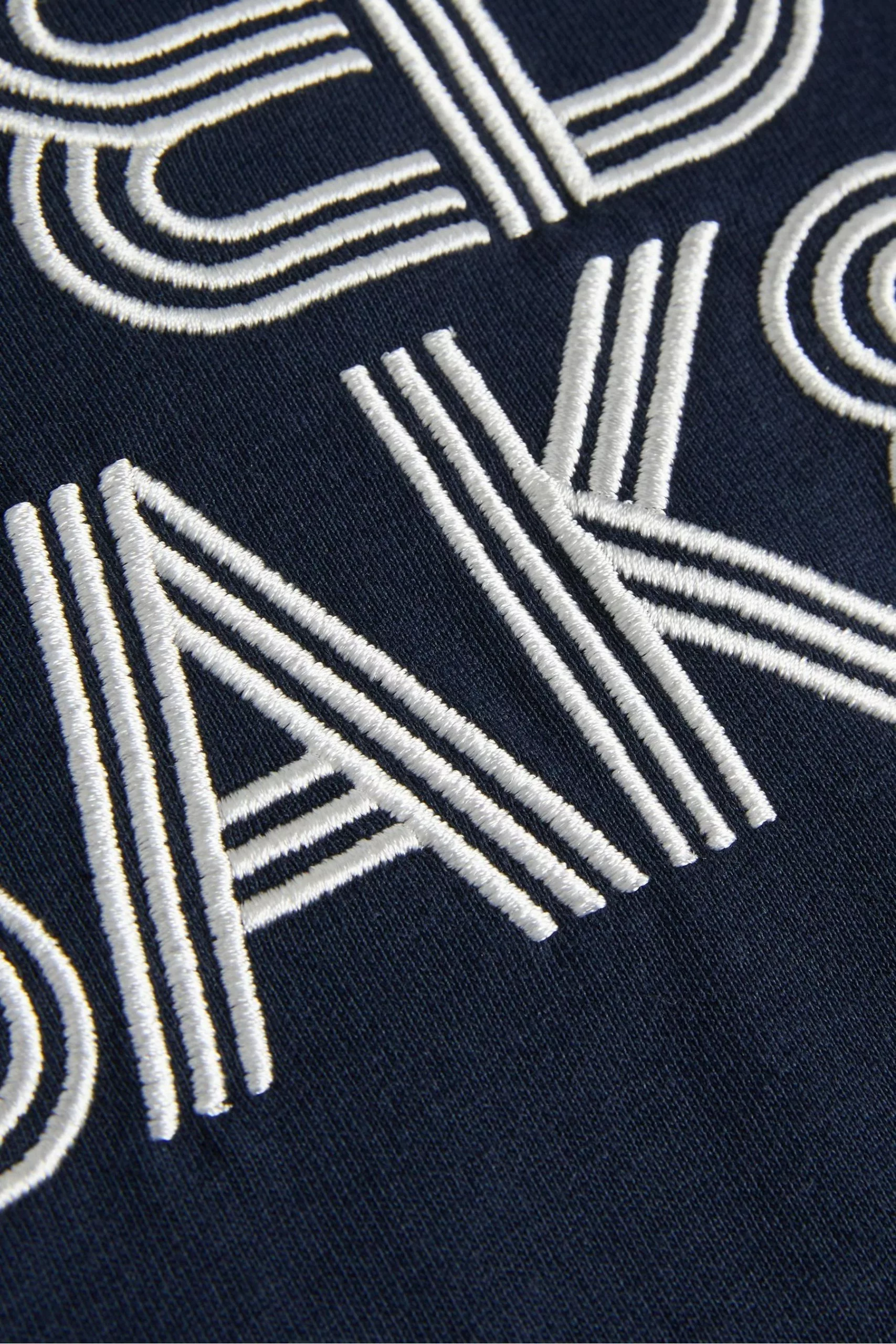 Ted Baker Kenedy Blue Short Sleeved Regular Fit Branded T-Shirt - Image 5