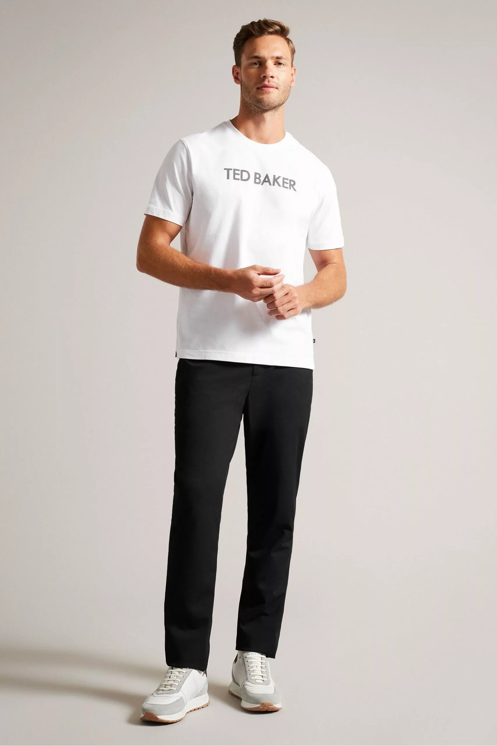 Ted Baker White Vonsha Short Sleeved Printed T-Shirt - Image 3