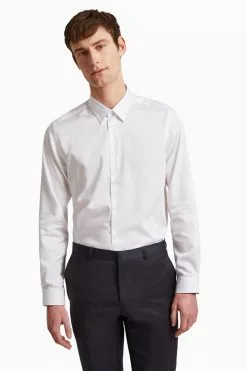 Ted Baker Tailoring Holme Regular White Stretch Shirt