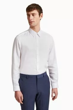 Ted Baker Tailoring Jorvic White Texture Shirt