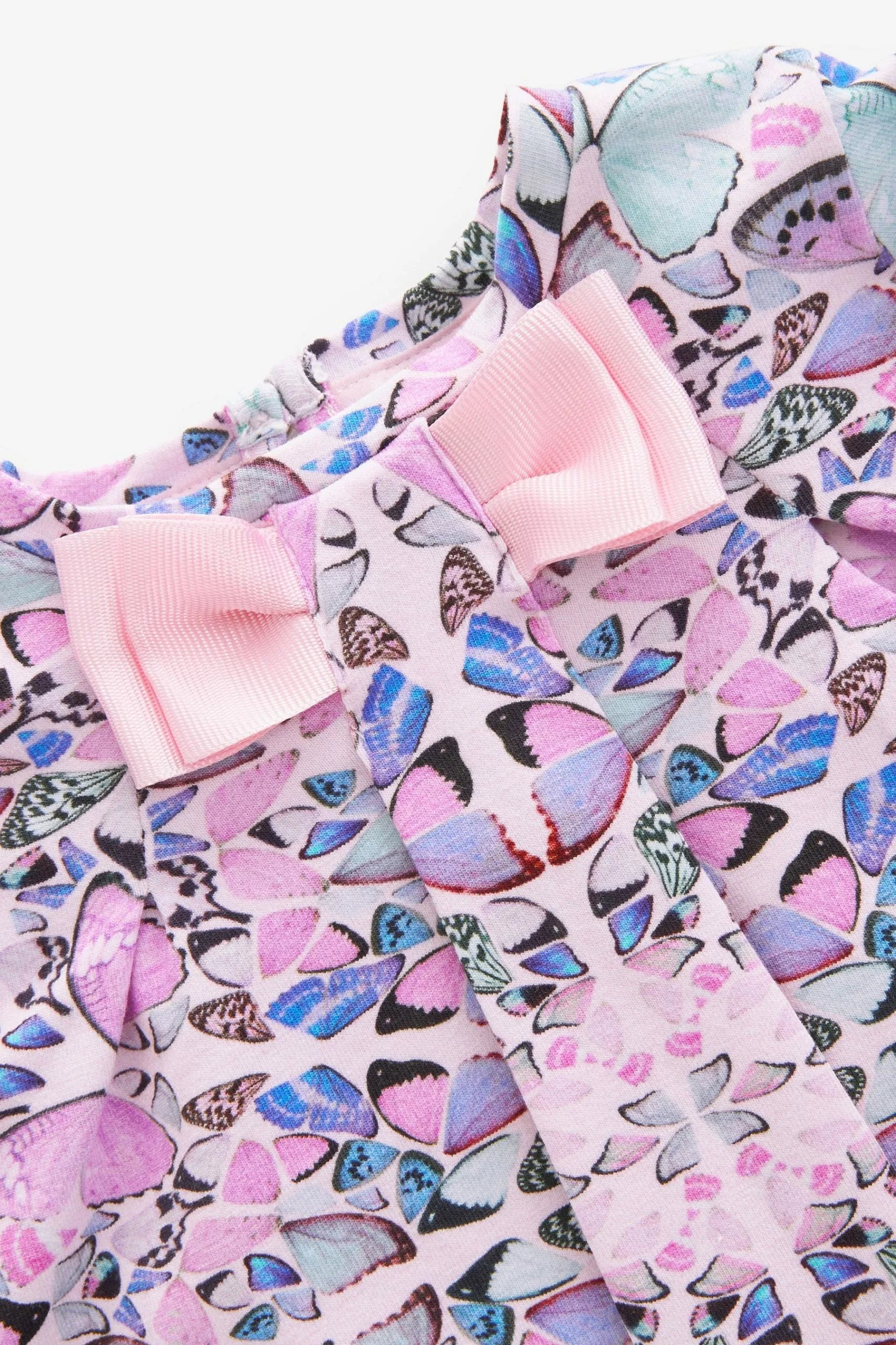 Baker By Ted Baker Pink Butterfly Jersey Dress - Image 3