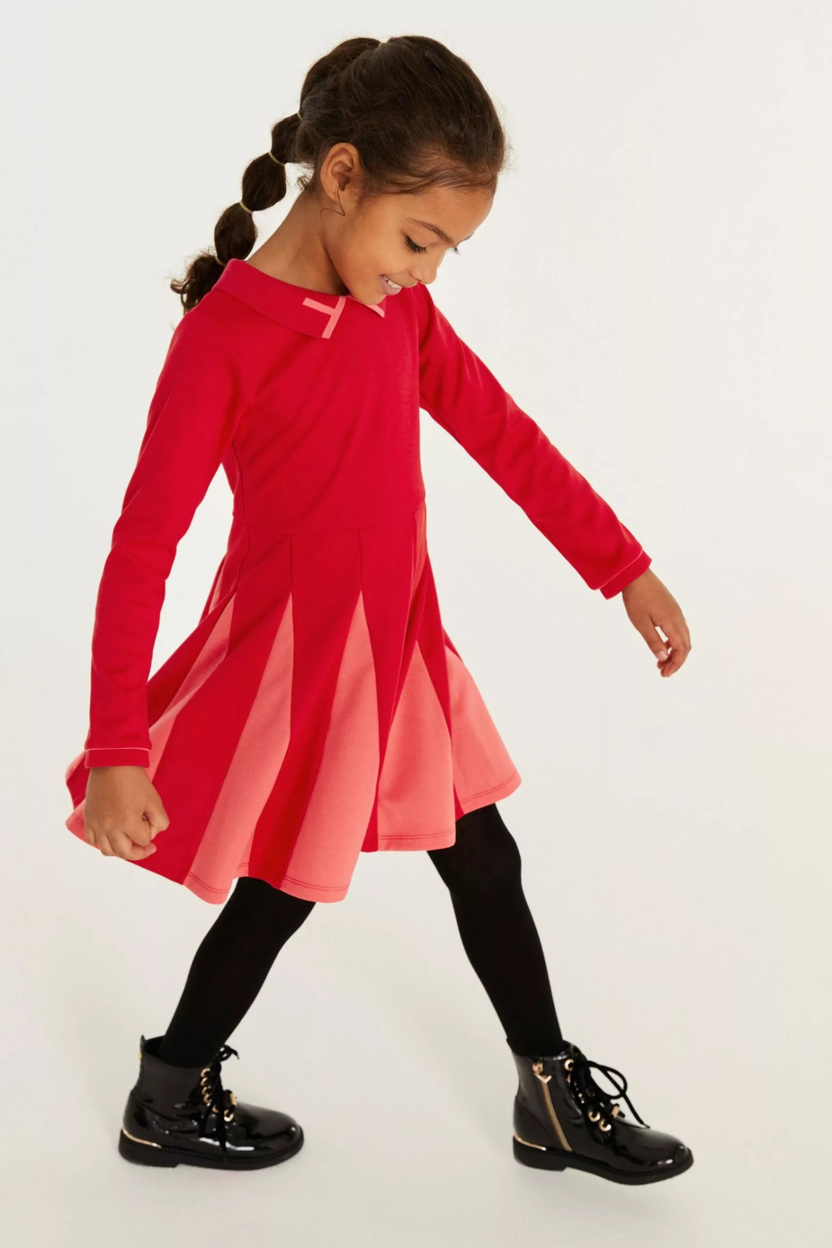 Baker By Ted Baker Red And Pink Ponte Dress - Image 4