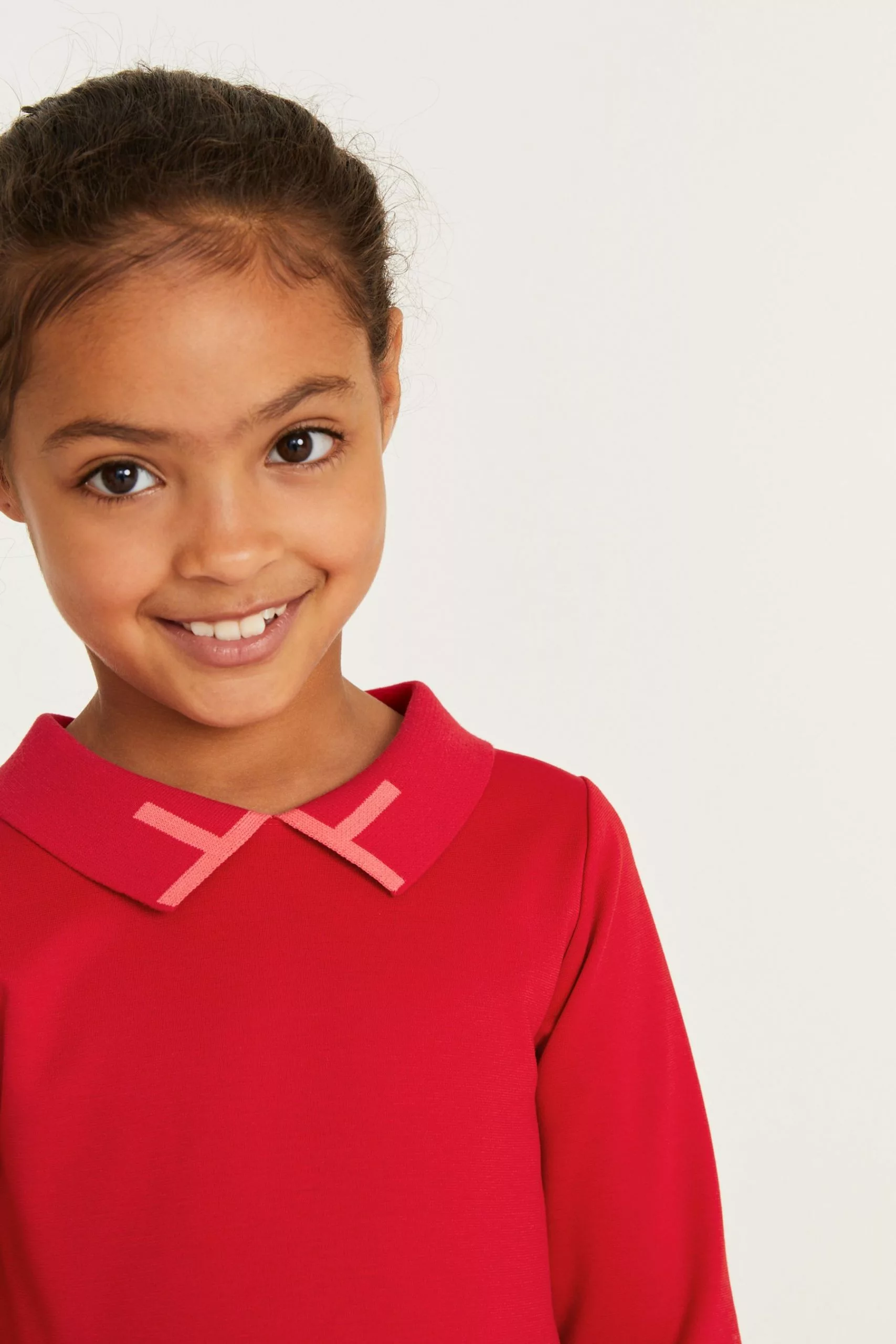 Baker By Ted Baker Red And Pink Ponte Dress - Image 7