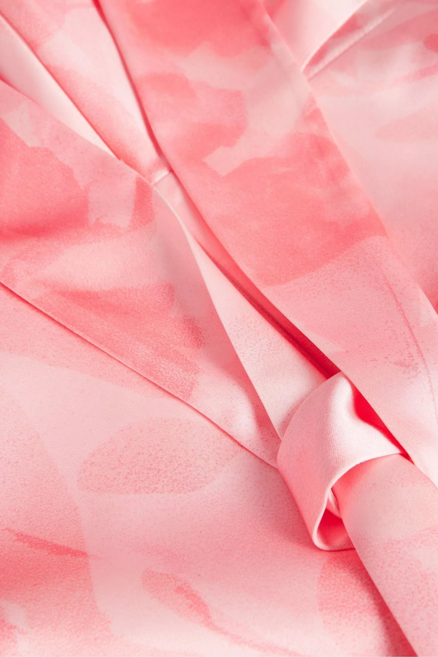 Ted Baker Pink Foreste Cowl Neck Bias Cut Midi Dress - Image 5