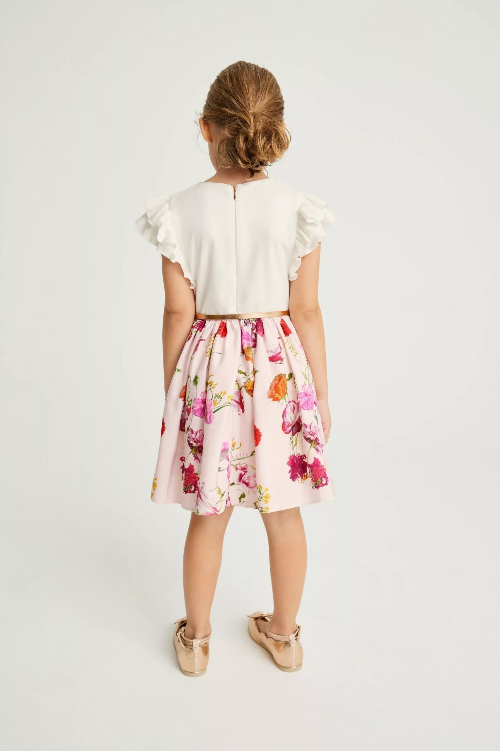 Baker By Ted Baker Pink Floral Mockable Dress - Image 2