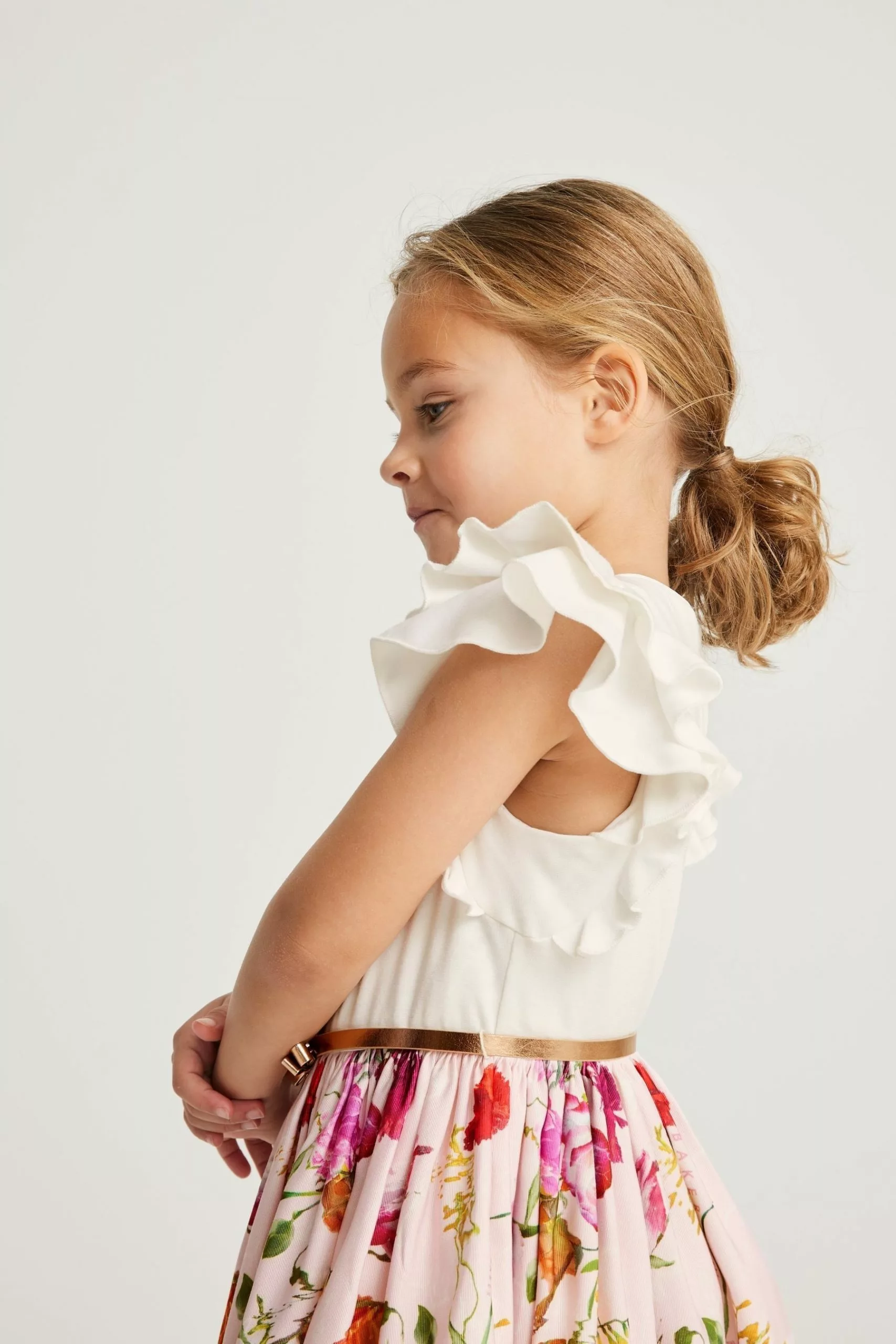 Baker By Ted Baker Pink Floral Mockable Dress - Image 5