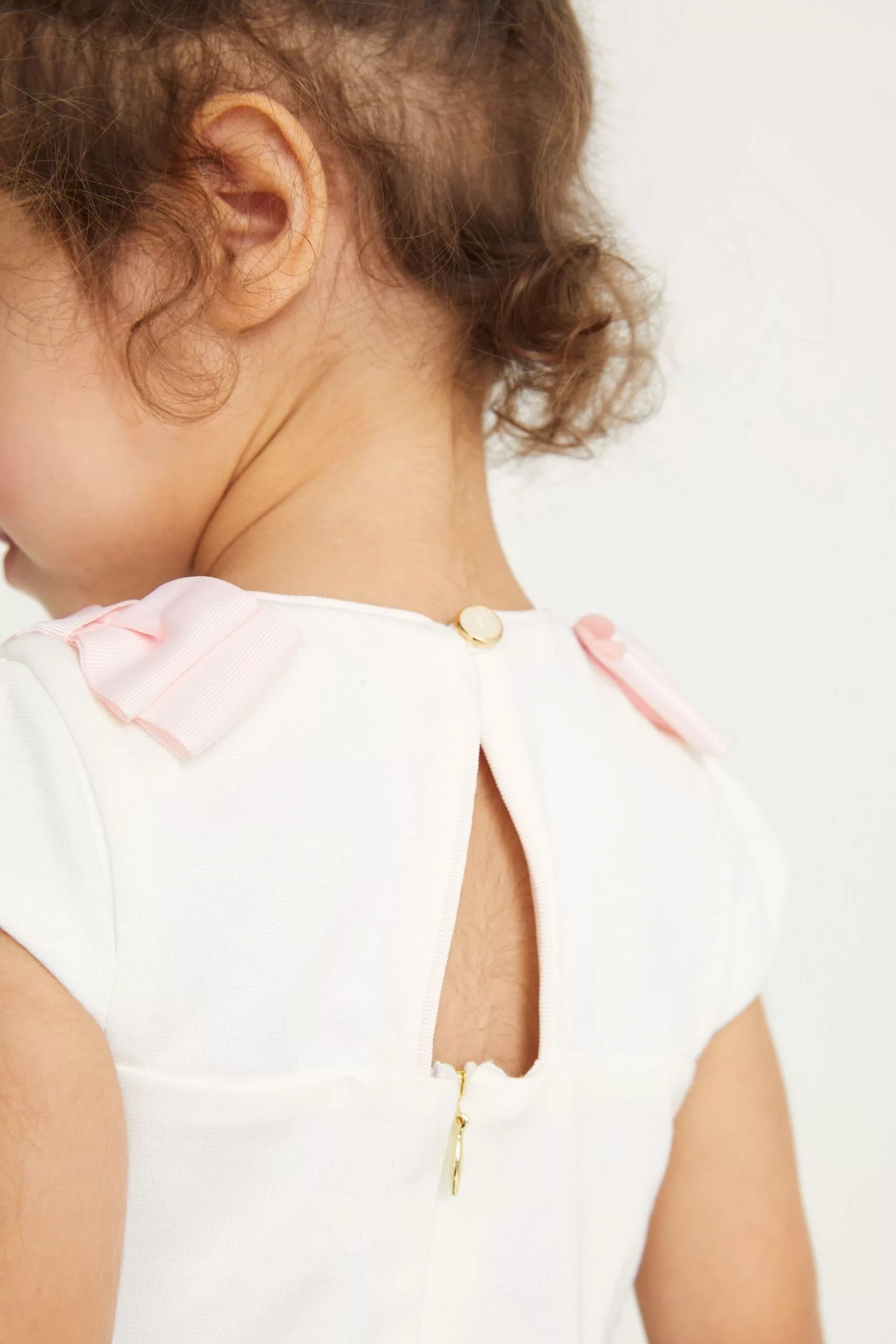 Baker By Ted Baker White Satin Mockable Dress - Image 4