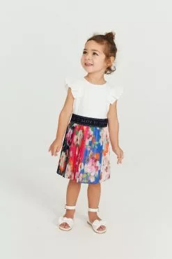 Baker By Ted Baker Multi Pleated Mockable Dress