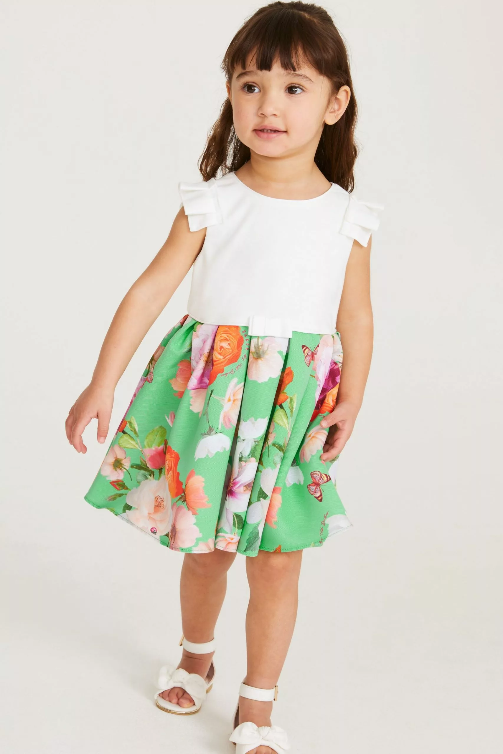 Baker By Ted Baker Green Mockable Dress - Image 5