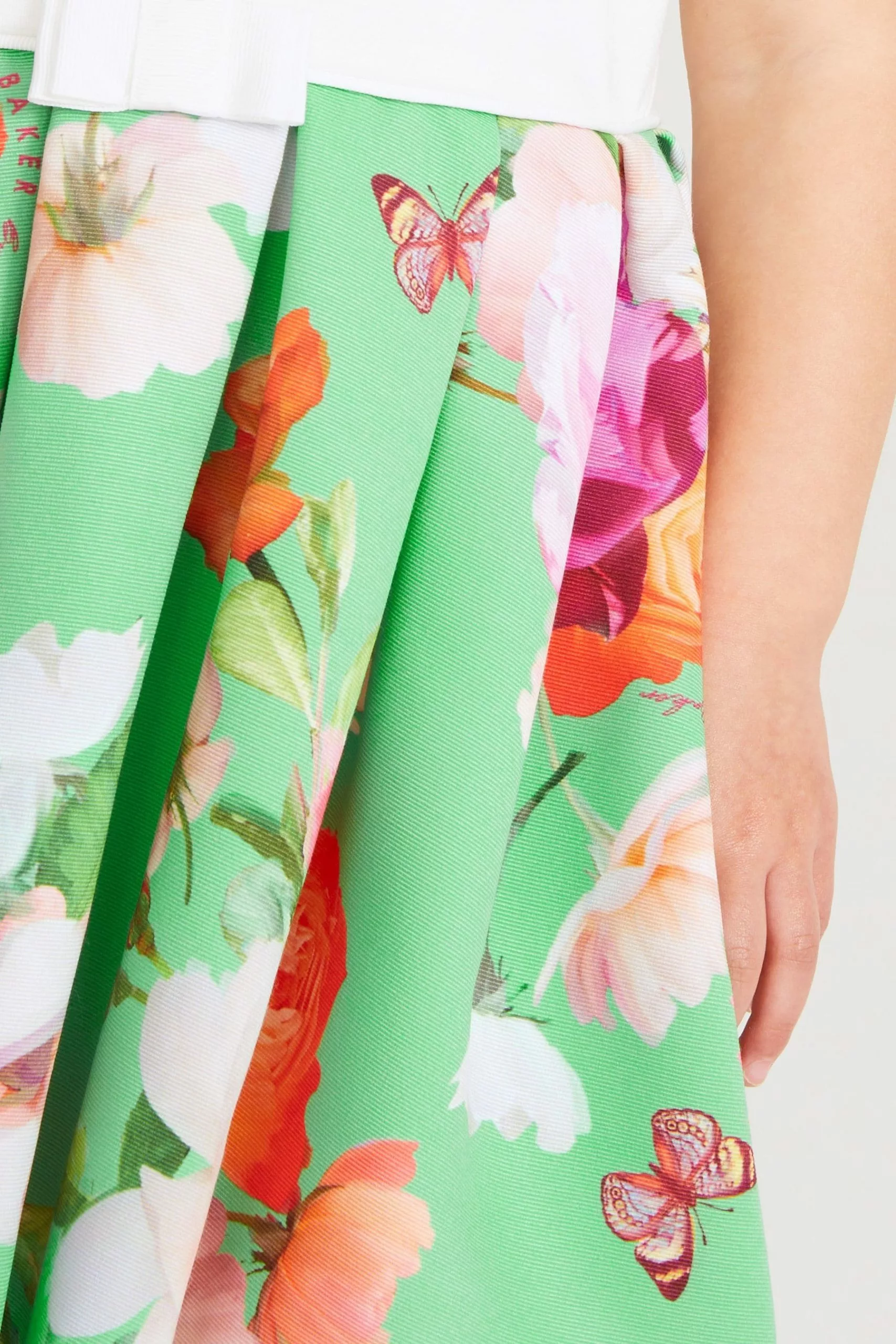 Baker By Ted Baker Green Mockable Dress - Image 8