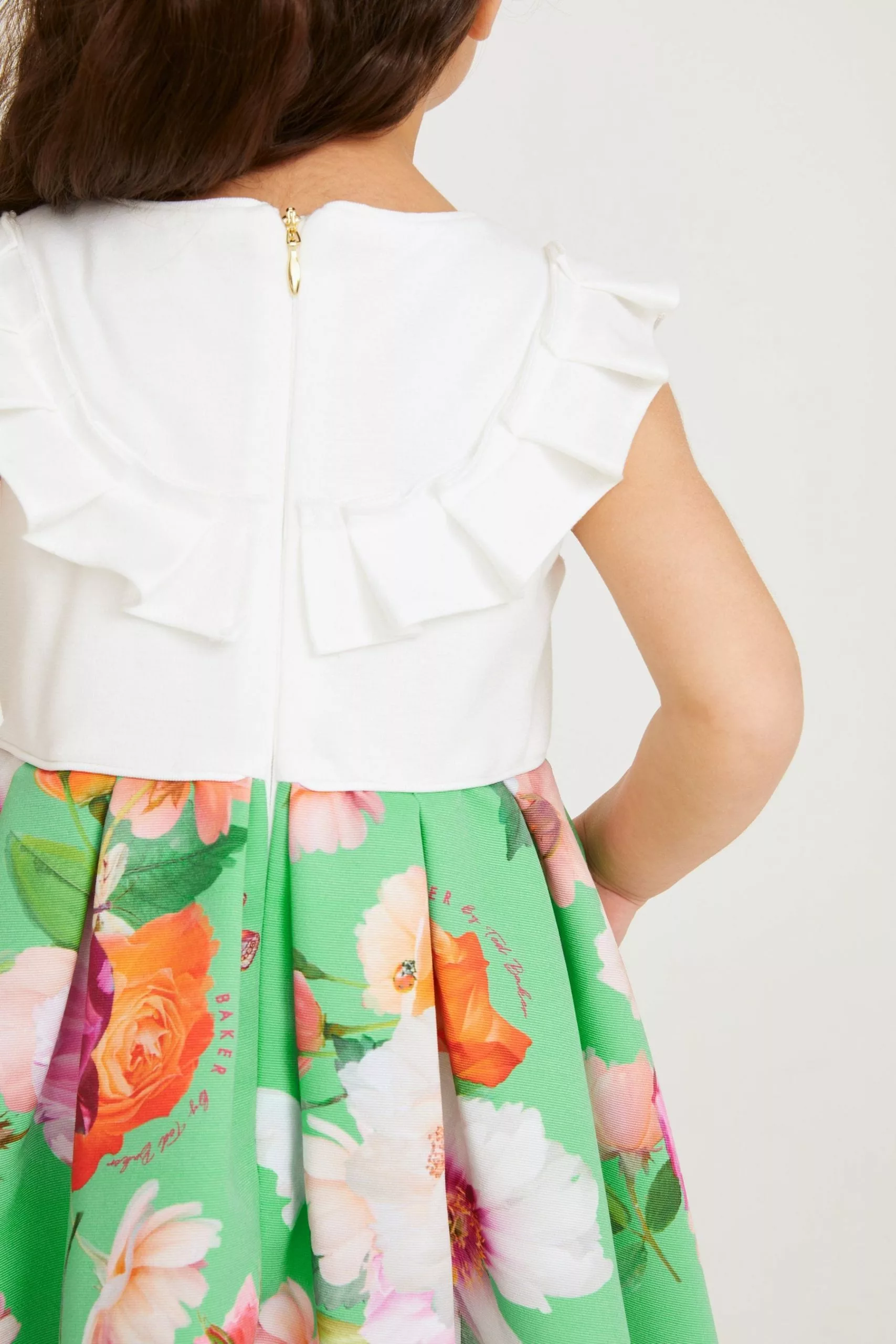 Baker By Ted Baker Green Mockable Dress - Image 9