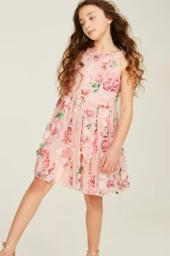 Baker By Ted Baker Pink Floral Dress