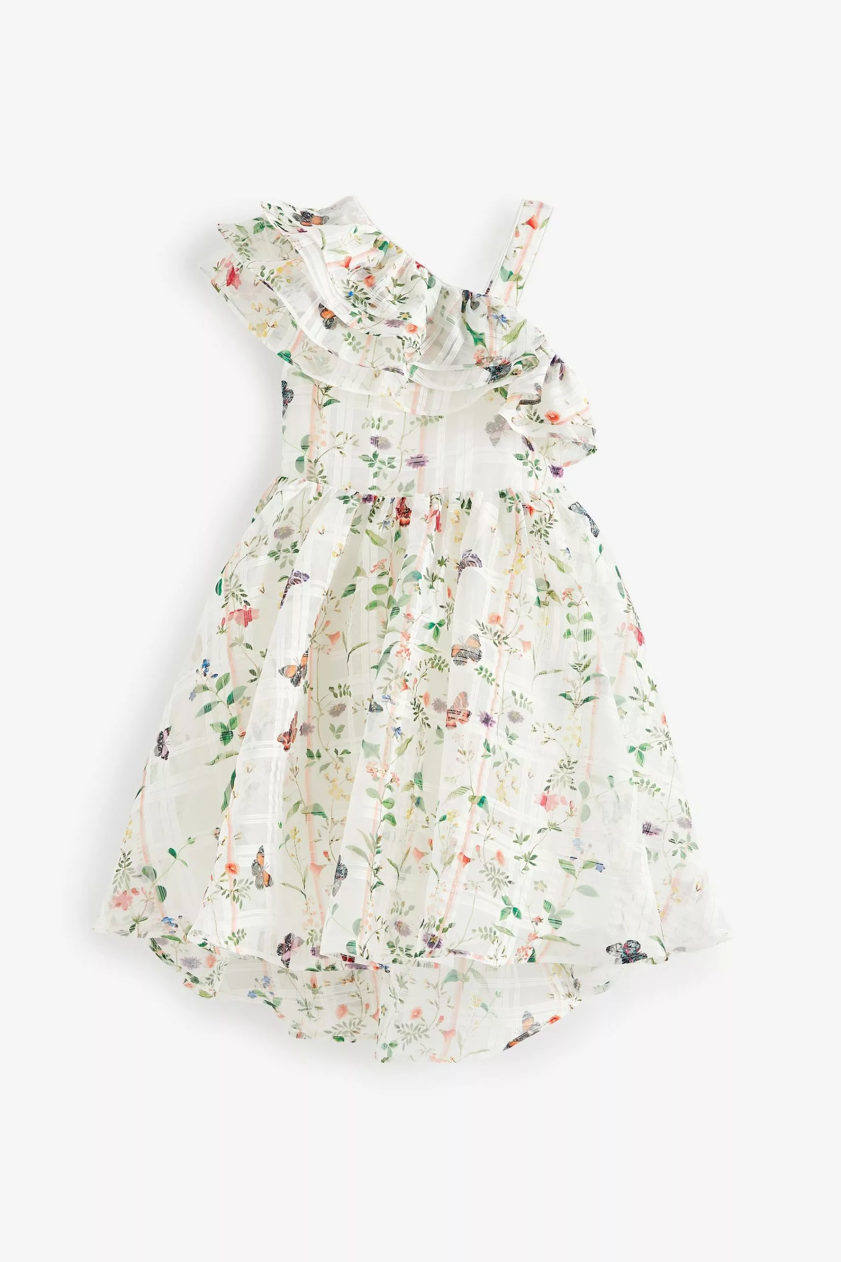 Baker By Ted Baker White Floral Burnout Dress - Image 6