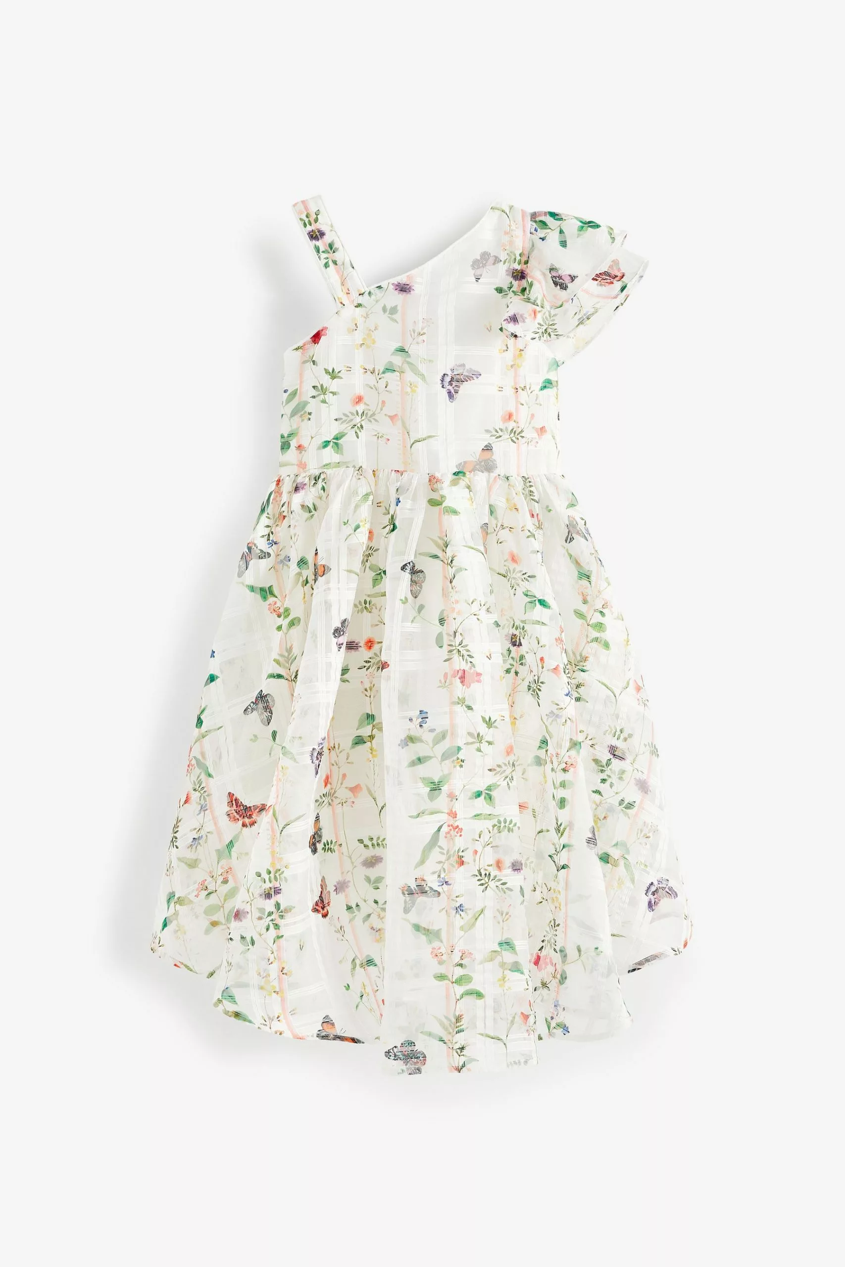 Baker By Ted Baker White Floral Burnout Dress - Image 7